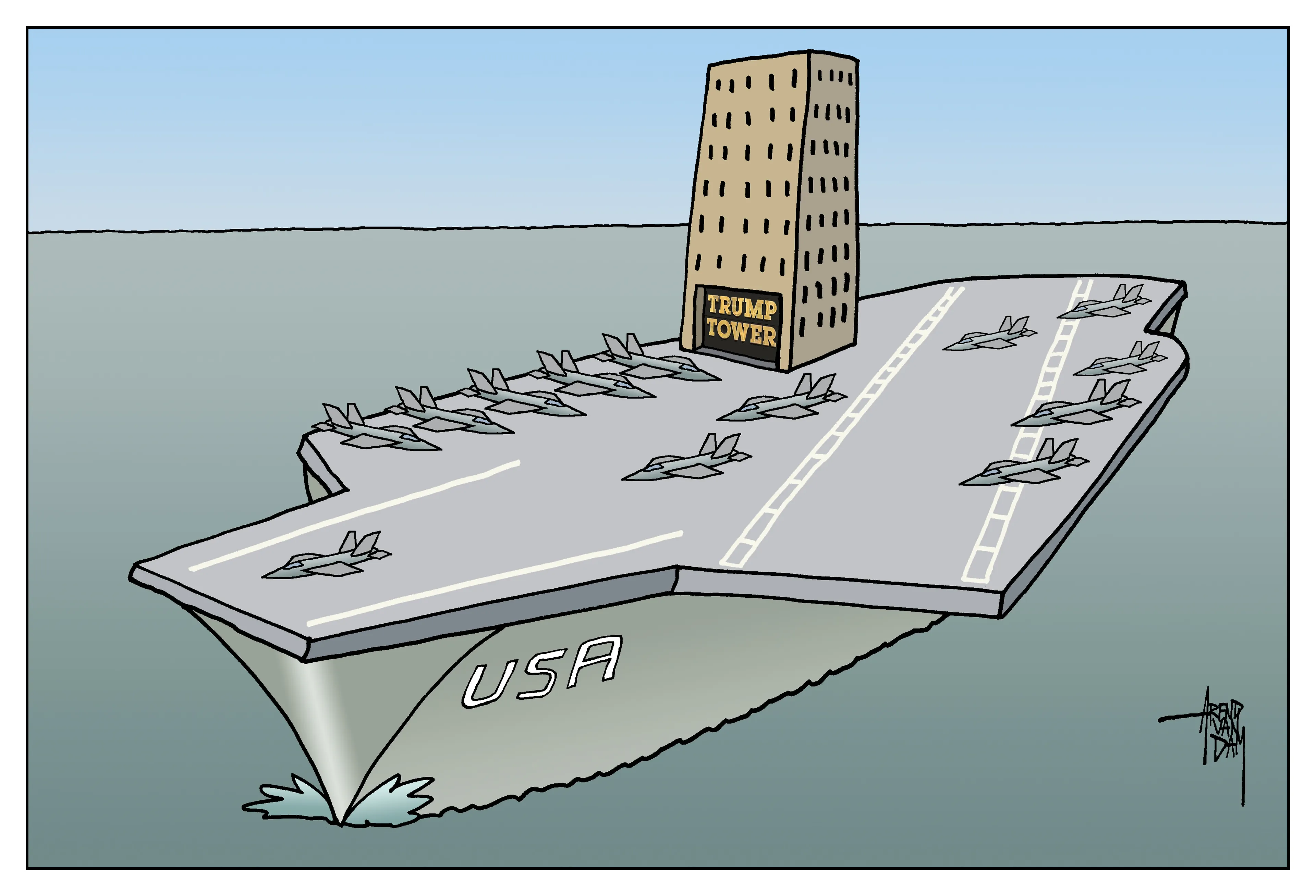 AircraftCarrierUSA(TrumpTower)+